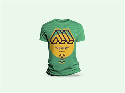 Download Round Neck T-Shirt Mockup | Shirt mockup, Clothing mockup ...