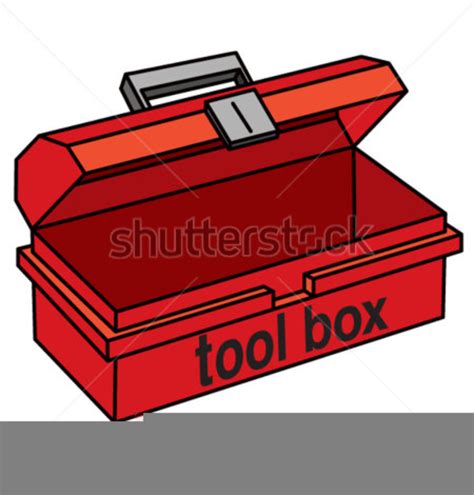 Empty Toolbox Clipart