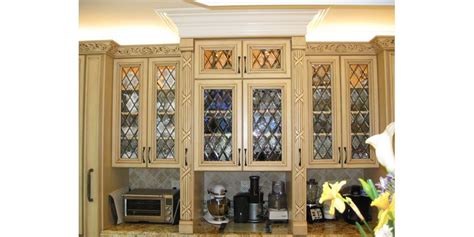 View some of our custom designs! The Beveled Edge- Cabinet Doors | Kitchen cabinet glass ...