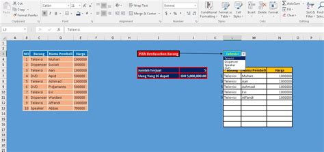 Rumus Excel Menampilkan Data Dari Sheet Lain Dengan Kriteria Tertentu