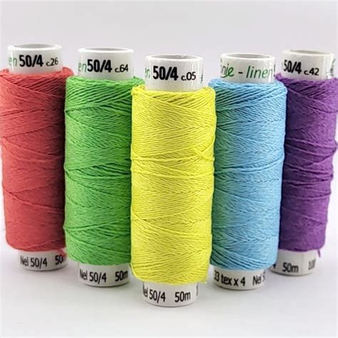 Linen Thread 504 50m For Hand Sewing Bobbin Lace Making Jimotcz