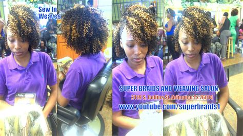 Sew In Weaves By Super Braids And Weaving Salon Sew In Weave Hair