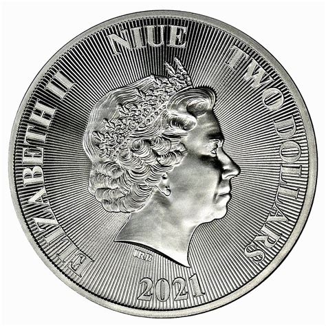 Buy 2021 Niue 1 Oz Roaring Lion Silver Coin Bu Monument Metals