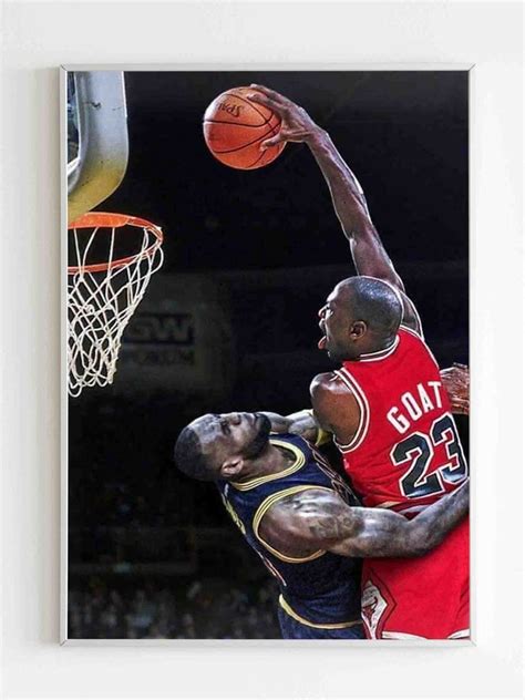 Michael Jordan Art Of The Dunk Poster Neida Rawlins