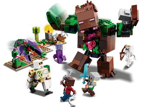 Buy Lego Minecraft The Jungle Abomination At Mighty Ape Australia
