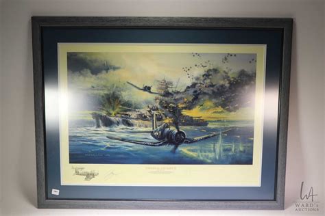 Framed Limited Edition Print Imperial Sacrifice Pencil Signed By