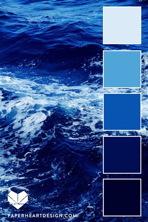 Ocean Color Palette Color Schemes Colour Palettes Ocean Colors