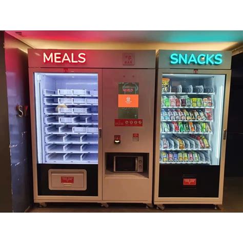 Big Capacity Combo Vending Machine To Sell Meal Snack Drink