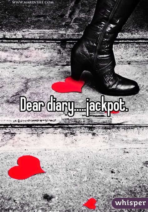 Dear Diaryjackpot