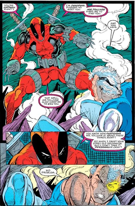 Deadpool Wade Wilson In Comics Powers Villains Abilities Marvel