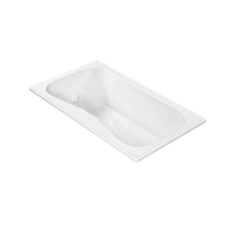 Mti Baths Georgian 72 X 42 Drop In Combination Acrylic Bathtub With