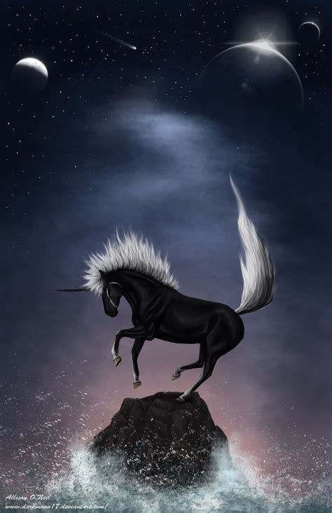 If it is in the partial phase. Lunar Eclipse by DarkMoon17 on deviantART | Unicorn ...