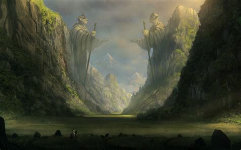 Fantasy Landscape Art Artwork Nature Scenery Wallpaper 2560x1600