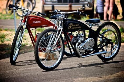 1000 Images About Custom Motorized Bicycles On Pinterest Cool Two