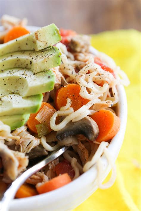 Ranging in flavors from bacon and egg, to spicy sriracha, to vegetarian miso, these ramen recipes outdo any packaged variety and are almost as easy to make. Ramen with Chicken and Veggies | Recipe | Veggie recipes ...