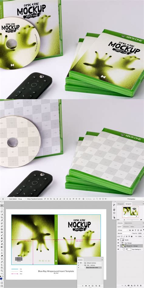 Xbox One Disc Case Mockup