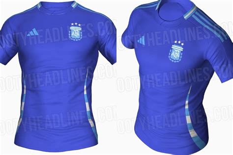 Filtran La Nueva Camiseta Que Usaría La Selección Argentina A Partir De