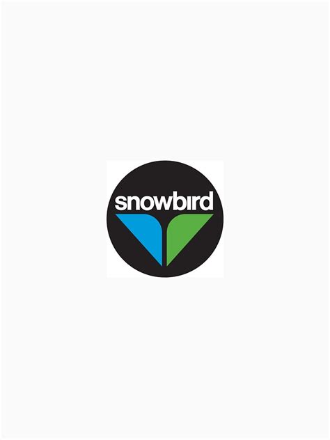 Snowbird Ski Resort Logo T Shirt For Sale By Ccurrie Redbubble