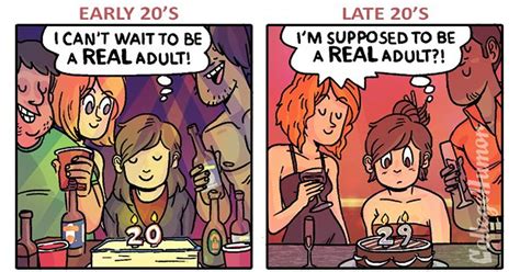 Early 20s Vs Late 20s 9gag