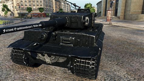 Tiger I Ss Totenkopf Division And Heavy Tank No Vi Fernost