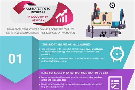 Infographic 9 Tips To Improve Workplace Productivity Hppy