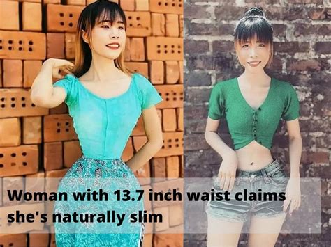 The Smallest Waist In The World Student Su Niang From Myanmar