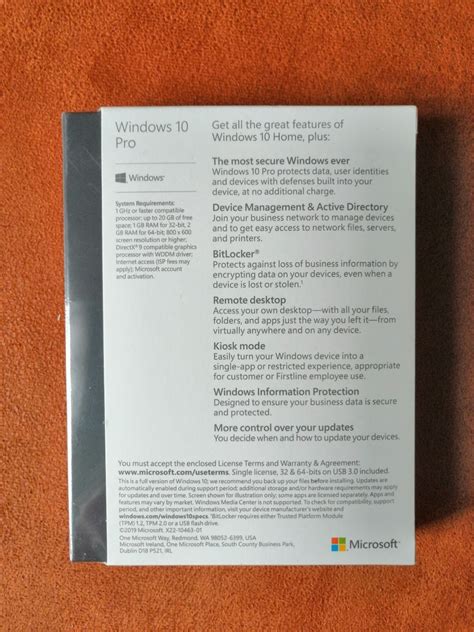 Windows 10 Pro Original 68192865