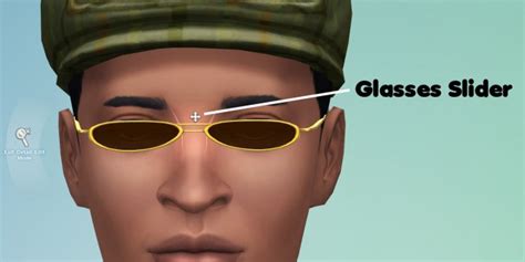 Glasses Slider By Evolevolved At Mod The Sims Sims 4 Updates