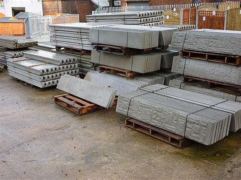 Garden Fencing Concrete Fence Posts And Bases Pennine Fencing