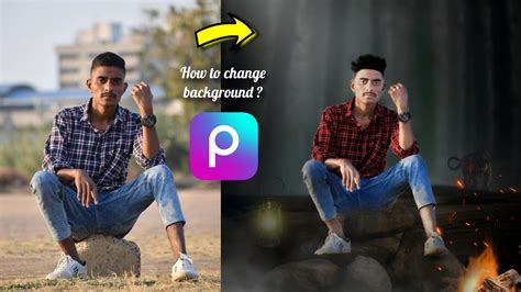How To Edit Picsart App How To Change Picsart Background