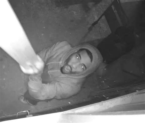 Suspected Thief Caught On Camera While Trying To Disable The Device