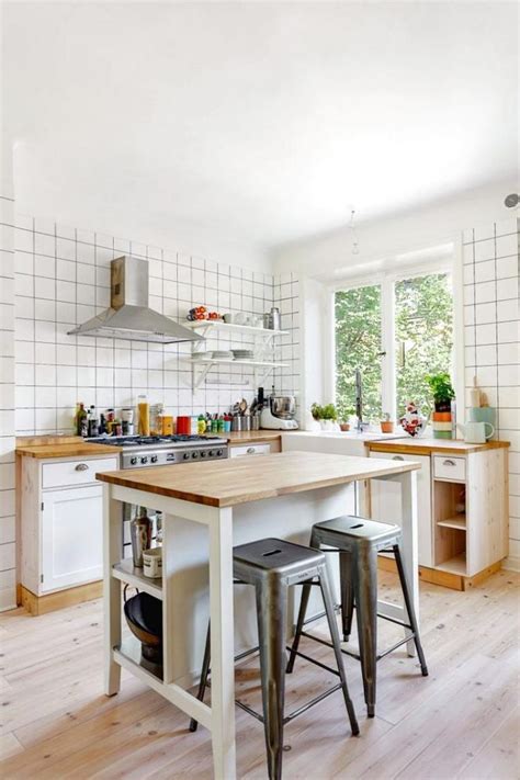 Small kitchen island on wheels ikea catalog. Best Small Kitchen Island with Seating Ideas (With images ...