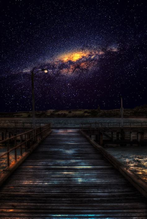 Lionpuppy — 0ce4n G0dvia 500px Starlight By The Pier By Starry
