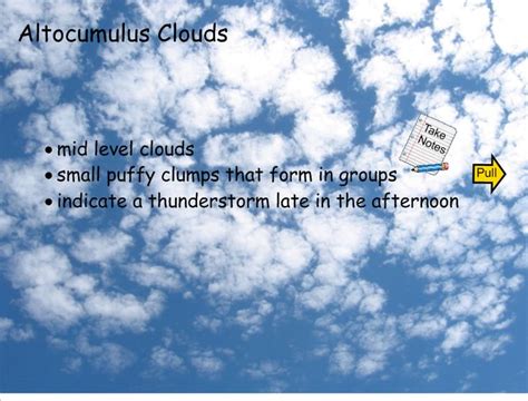 Cloud Types 2 Clouds Cloud Type Thunderstorms
