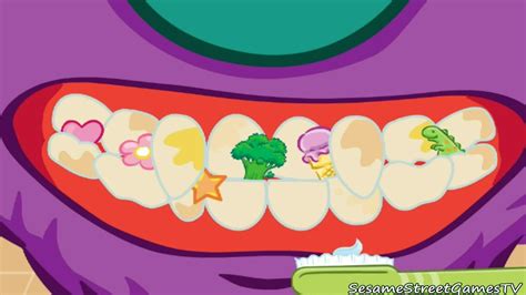 Sesame Street Brush Your Teeth Game Teethwalls