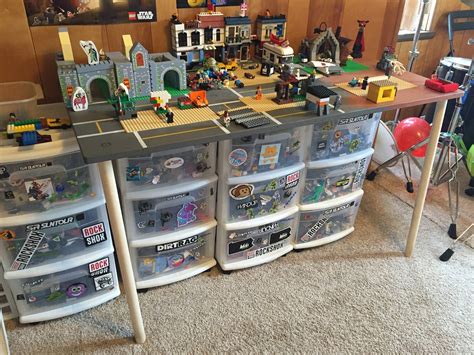 Tidying Kids Room And Diy Custom Lego Table