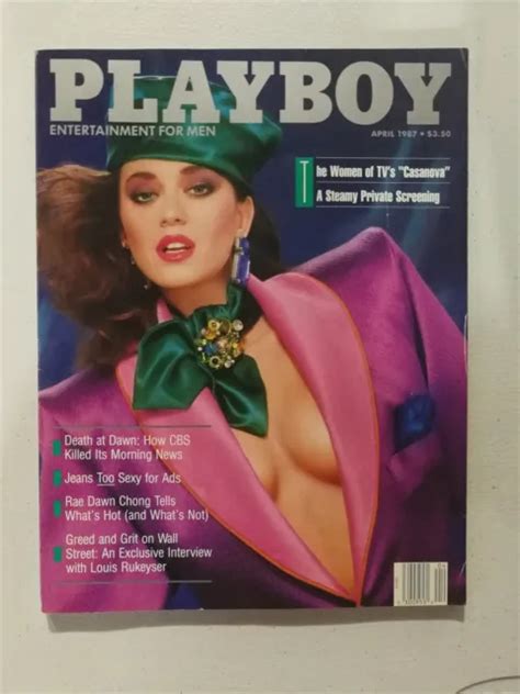 Vintage Playboy Magazine April The Women Of Tv S Casanova Nm