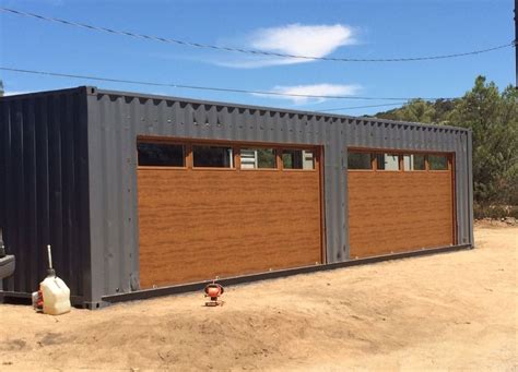 10 Shipping Container Garage… That are Beautiful and Practical