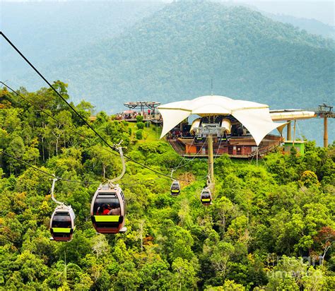 Cable Car On Langkawi Island Malaysia Photograph By Efired