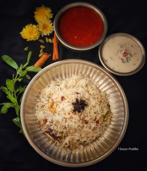 Ghee Rice Vinayas Culinary Delights