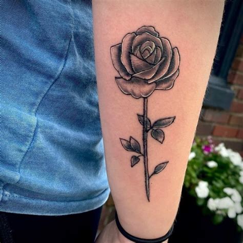 75 Rose Tattoo Stencil Designs You Need To See Outsons