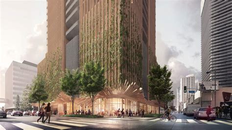 A Sculptural Downtown Los Angeles Tower Forges Ahead News Archinect
