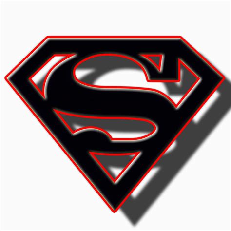 Black Superman Logo Clipart Best