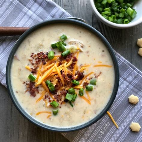 If you don't have an immersion blender then carefully pour portions of the soup into. Insta-Pot Meal: Loaded Potato Soup | BATL RANCH RV RESORT