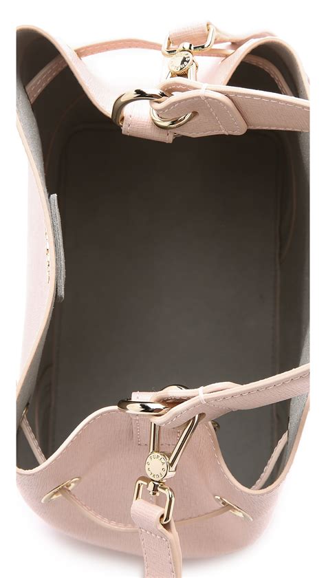 Valentino bags by mario valentino(1). Furla Stacy Drawstring Bucket Bag - Pale Pink - Lyst