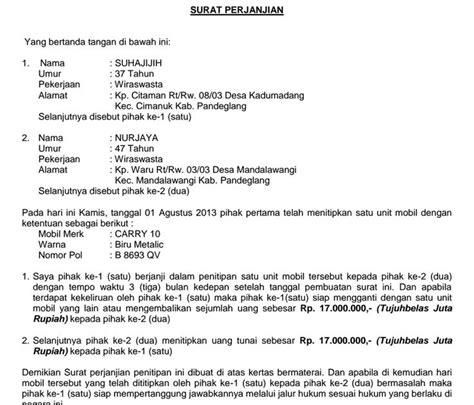 Berikut di bawah ini adalah contohnya yang bisa anda jadikan rujukan. Contoh Surat Kuasa Penjualan Mobil - Contoh Surat ...
