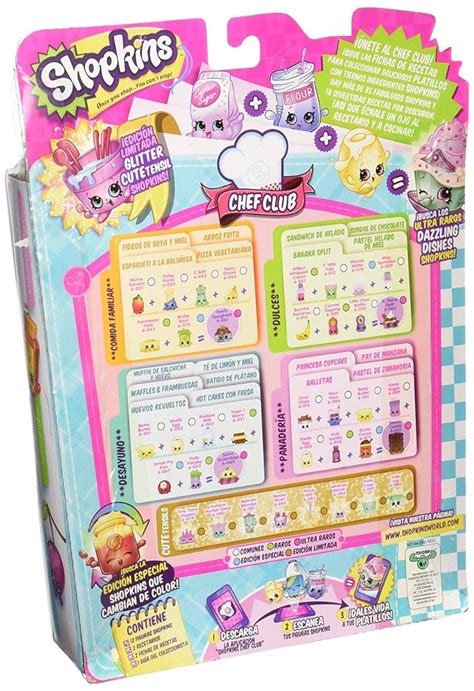 Set Shopkins 12 Pack Chef Club Temporada Limitada 6 29900 En