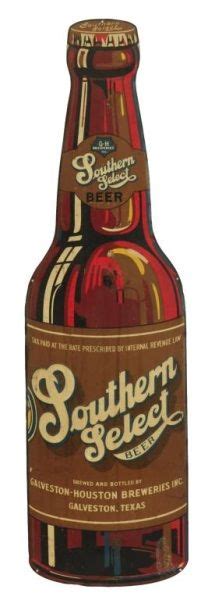 Southern Select Beer Bottle Tin Sign