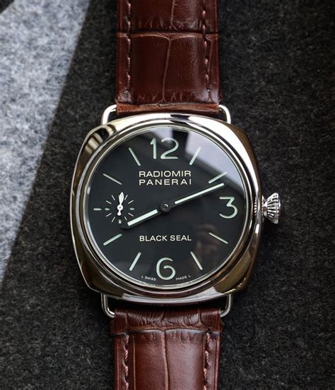 Panerai Radiomir Black Seal Pam00183 Collectors Time Gallery