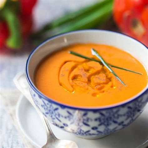 Authentic Spanish Gazpacho Easy Cool Refreshing Baking A Moment